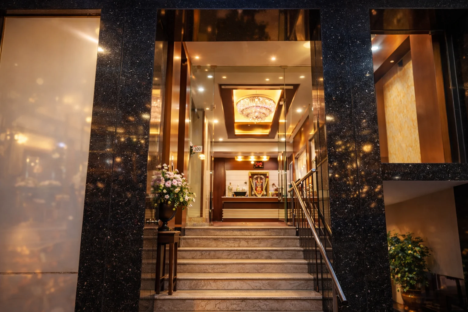 reception area tirunelveli hotel