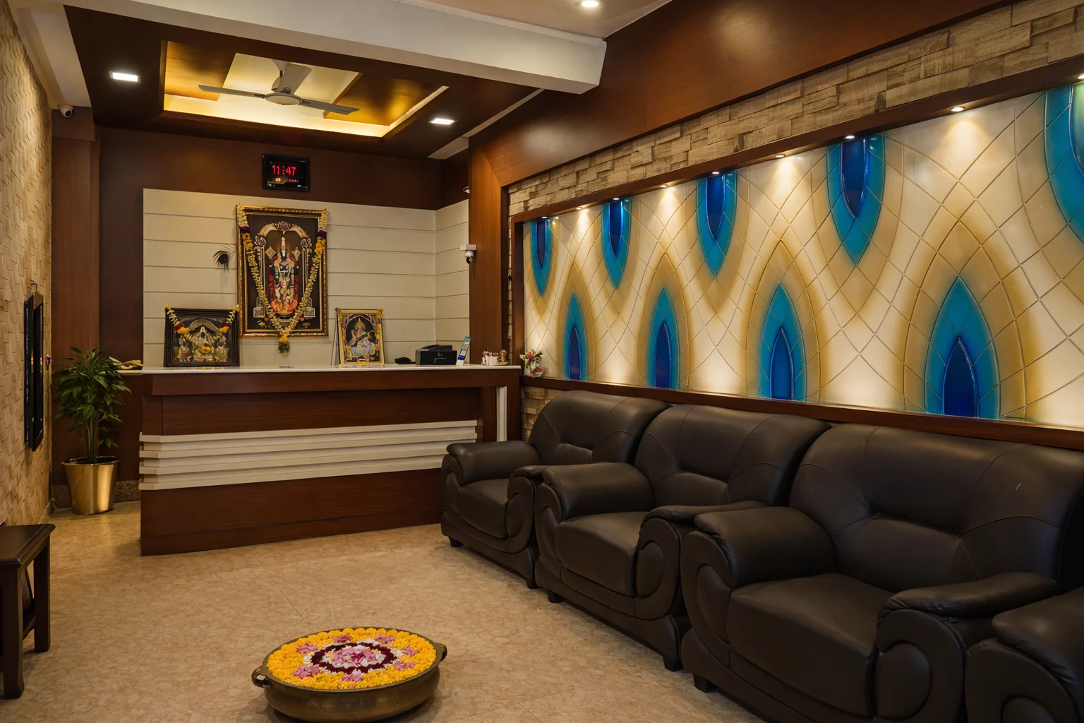 hotelvenkaateswara tirunelveli interior