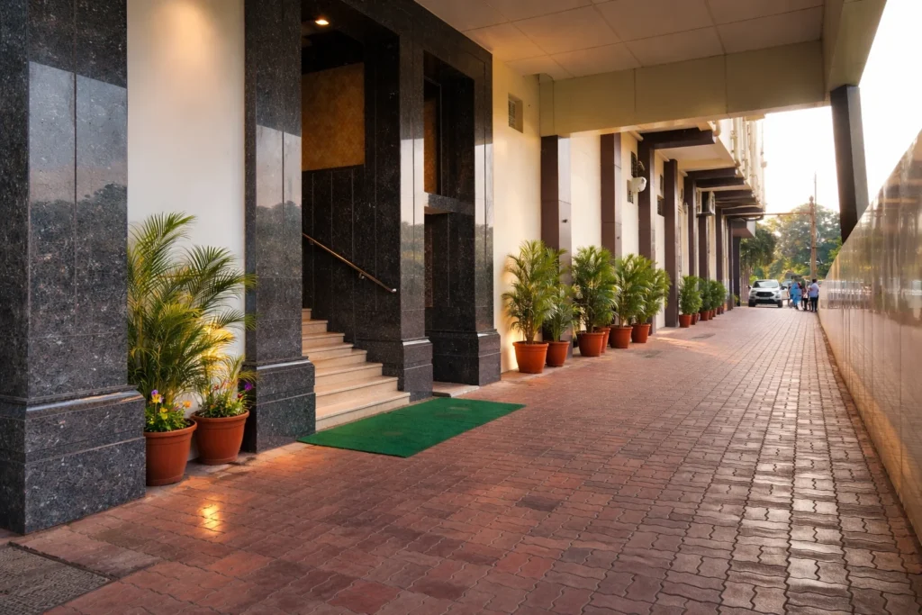 reception area tirunelveli hotel